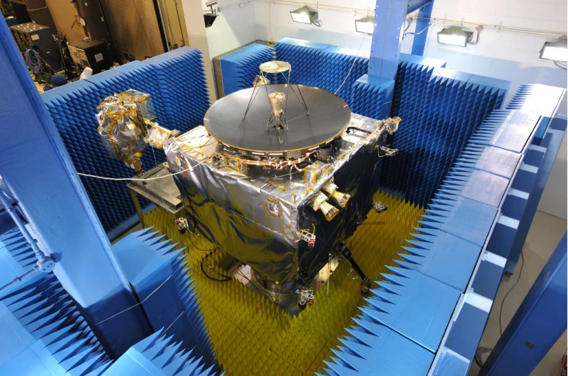 MAVEN undergoing interference testing (Image: Lockheed Martin)