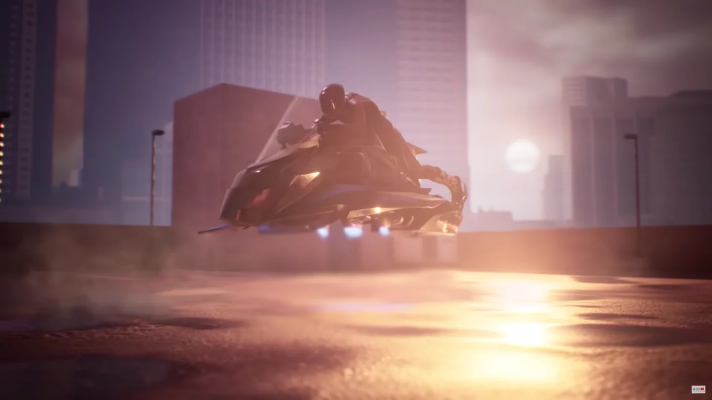 The Speeder is a flying motorbike that's currently up for preorder