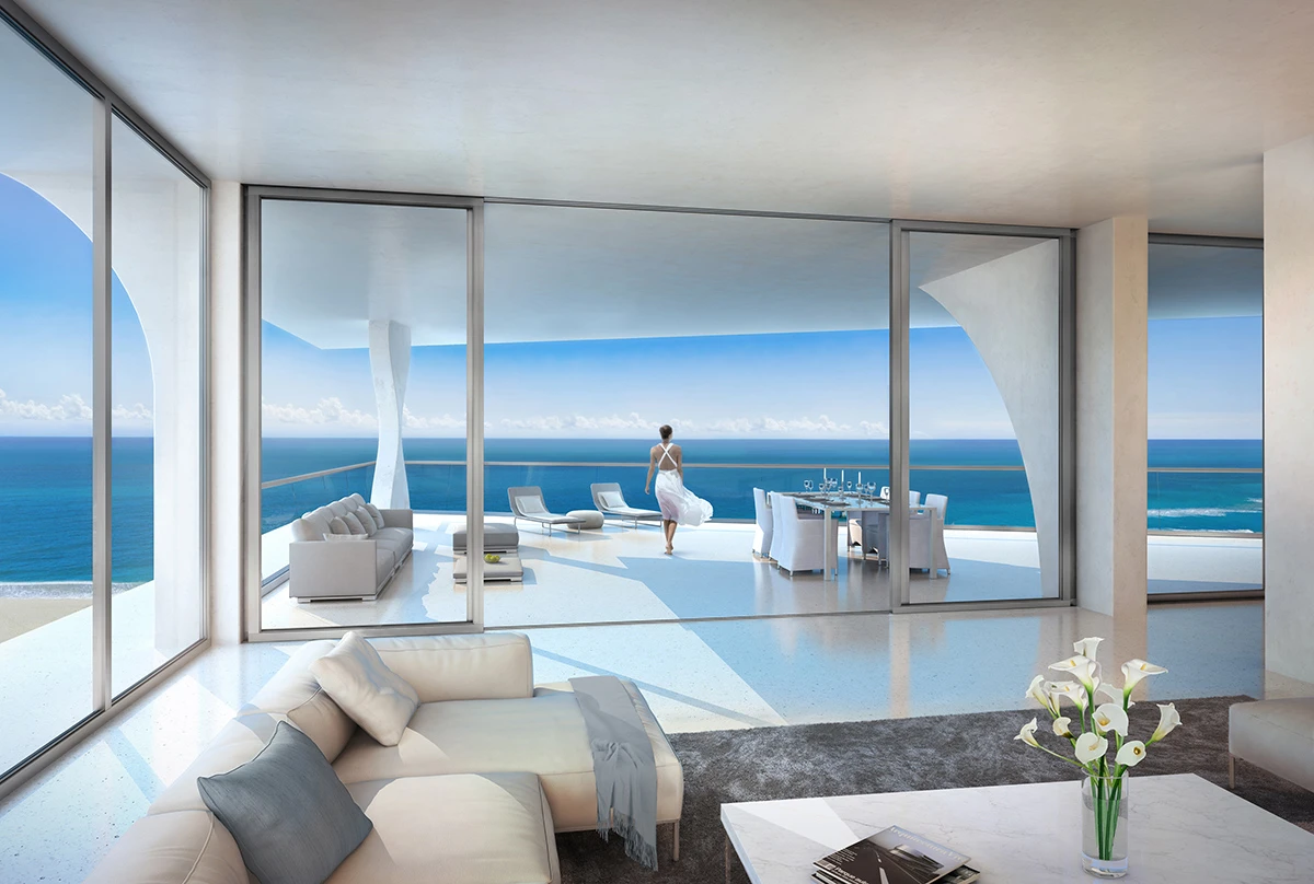 All residences at the Jade Signature will have terraces