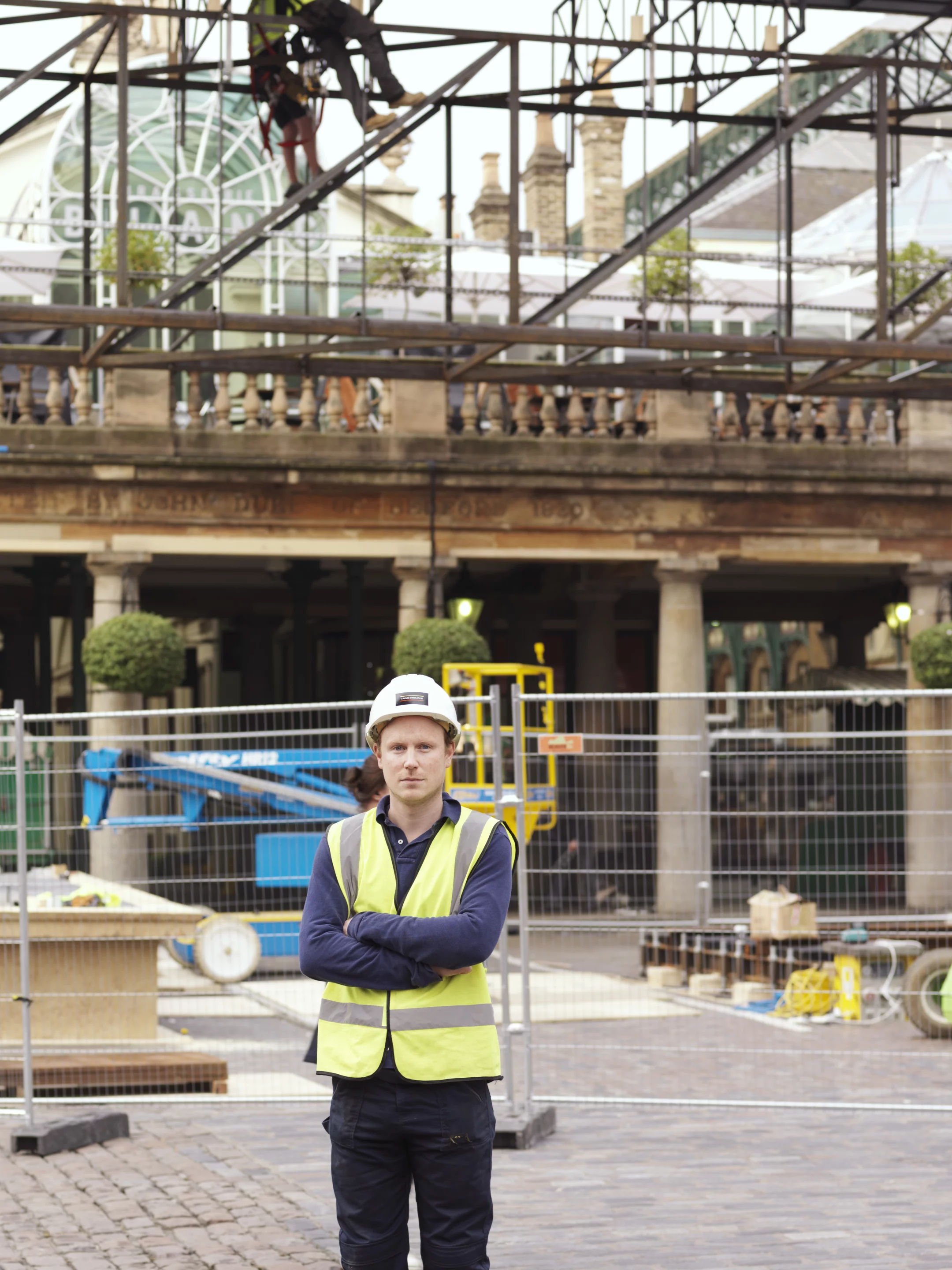 The building is made from polystyrene, with a steel framework (Photo: Chris Tubbs)