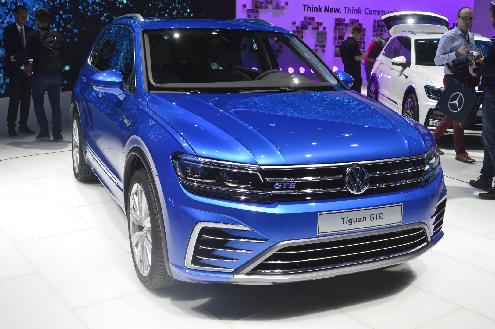 The GTE version of the Tiguan is a hybrid concept for now, but should make production