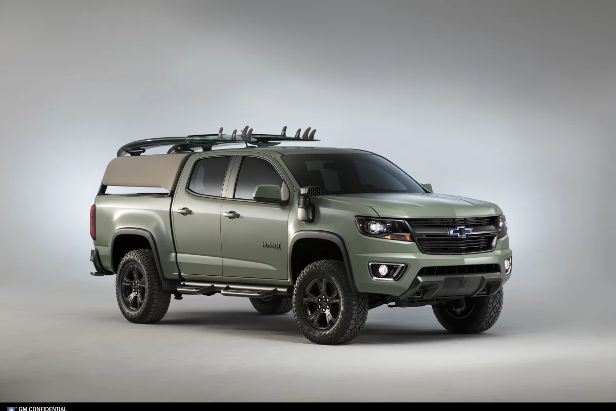 Surf's up for Chevrolet with the Colorado Z71 Hurley Concept