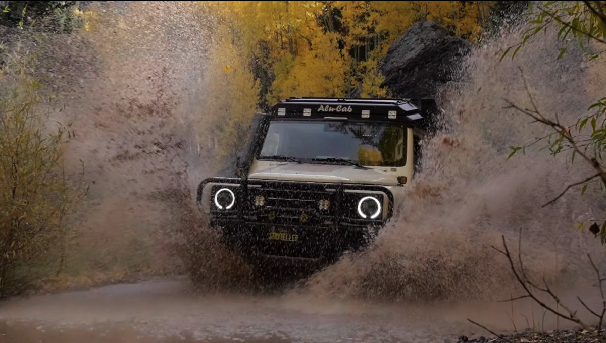 Ingeniously prepped pop-up 4x4 camper wagon knows no bounds