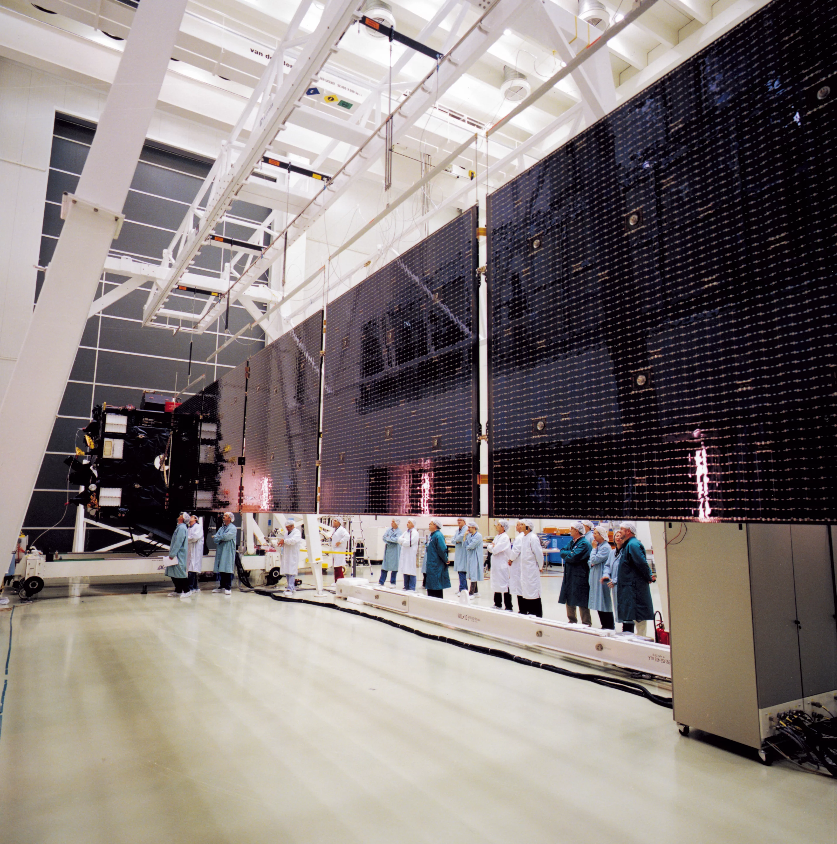 Rosetta orbiter during [preflight tests in 2004 (Image: ESA)
