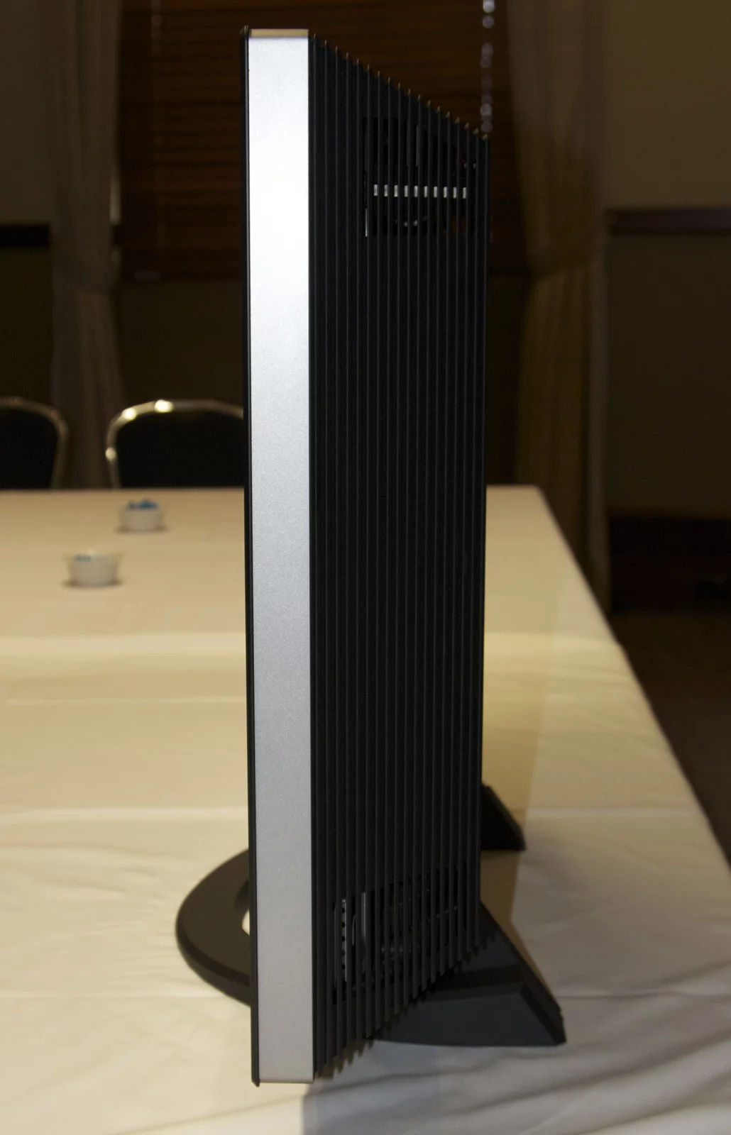 The Bose VideoWave display is thicker to accommodate the audio system