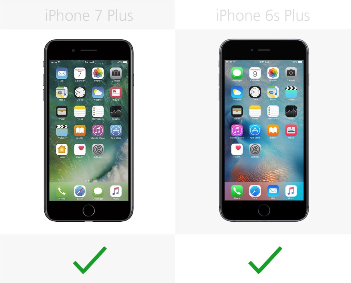 Iphone 7 Plus Vs Iphone 6s Plus