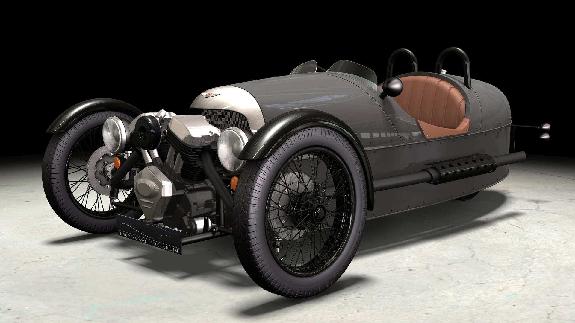 The new Morgan three-wheel cyclecar