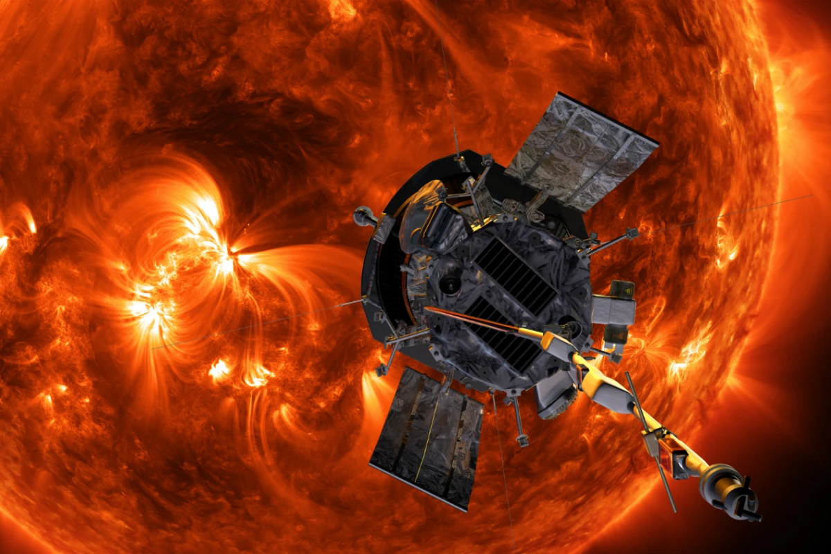 Records tumble: The Parker Solar Probe has made the closest ever approach to the Sun, as well as becoming the fastest-ever human-made object relative to the Sun at a staggering speed of more than 153,454 mph (246,960 km/h)