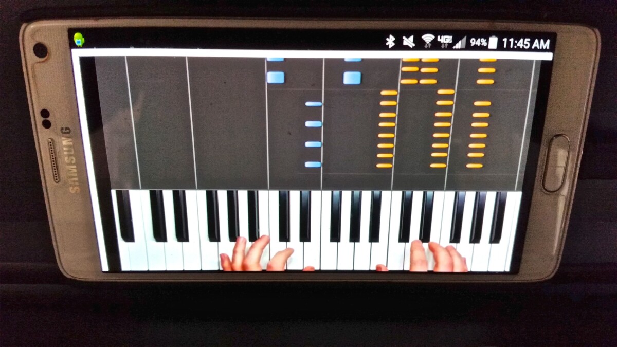 Here's what you see on the app if you want to learn a popular song