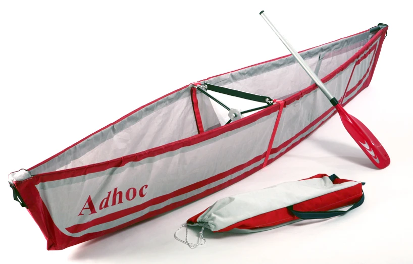 The Adhoc is a folding canoe that weighs just nine pounds, and assembles in about five minutes (Photo: Ori Levin)