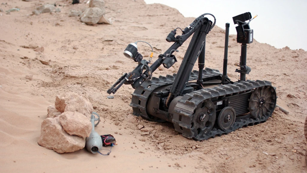 Long Distance Tele-Operation technology will allow UGVs such as the TALON robot to be controlled from great distances (Image: Sgt. Giancarlo Casem)