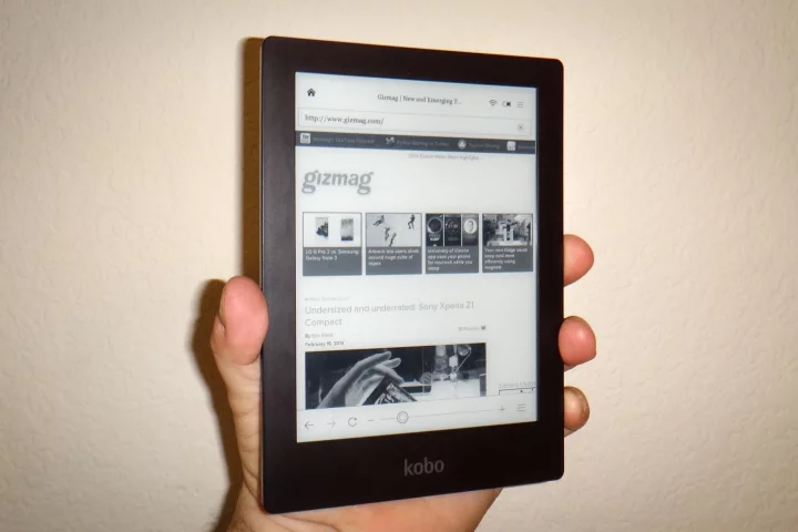 Gizmag reviews Kobo's crystal clear Aura HD e-reader