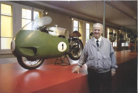 Umberto and his beloved V8