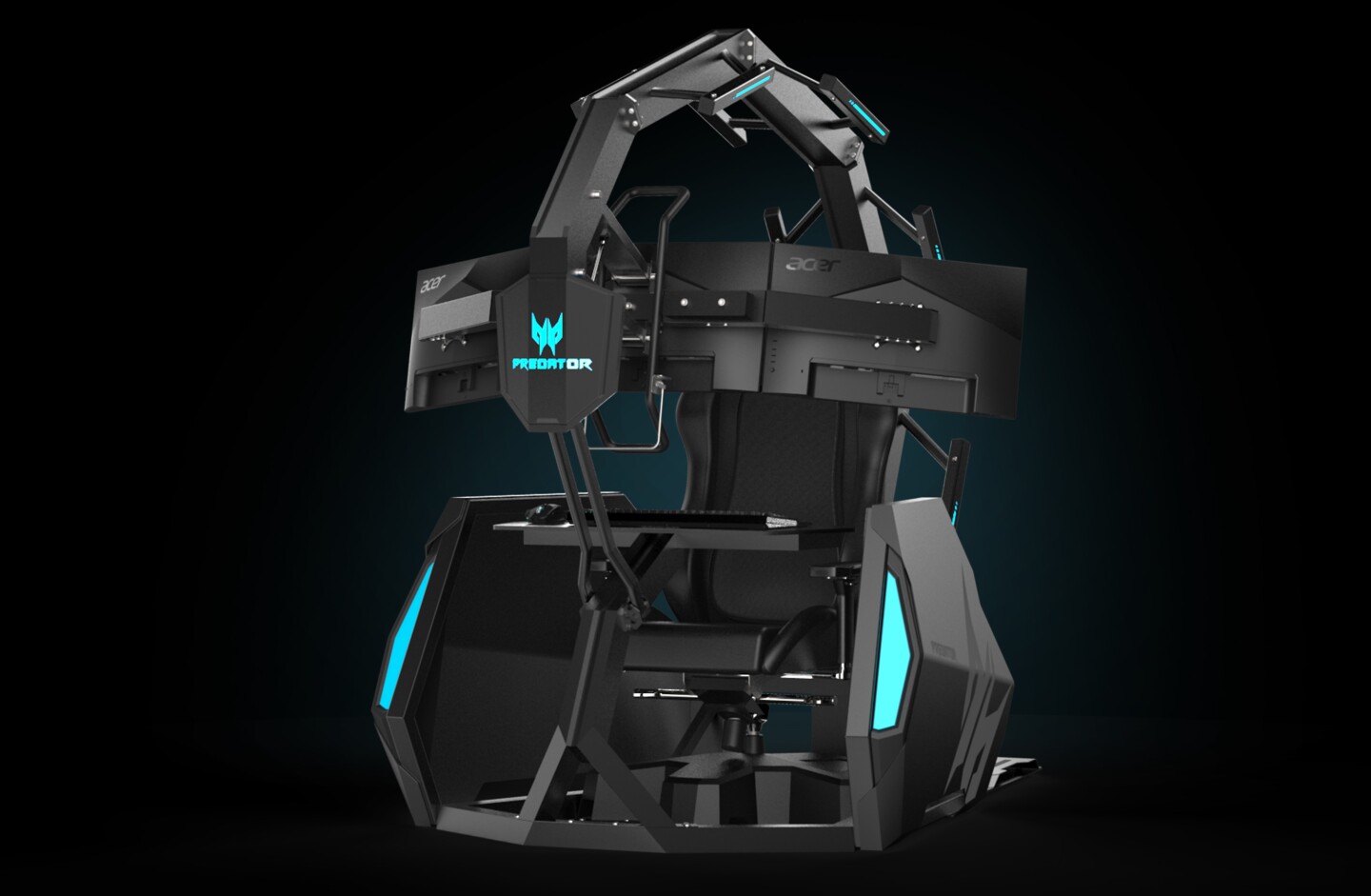 Thronos Air Gaming Chair Will Massage Away Your Battle Stress Thronos Air Gaming Chair Will Massage Away Your Battle Stress