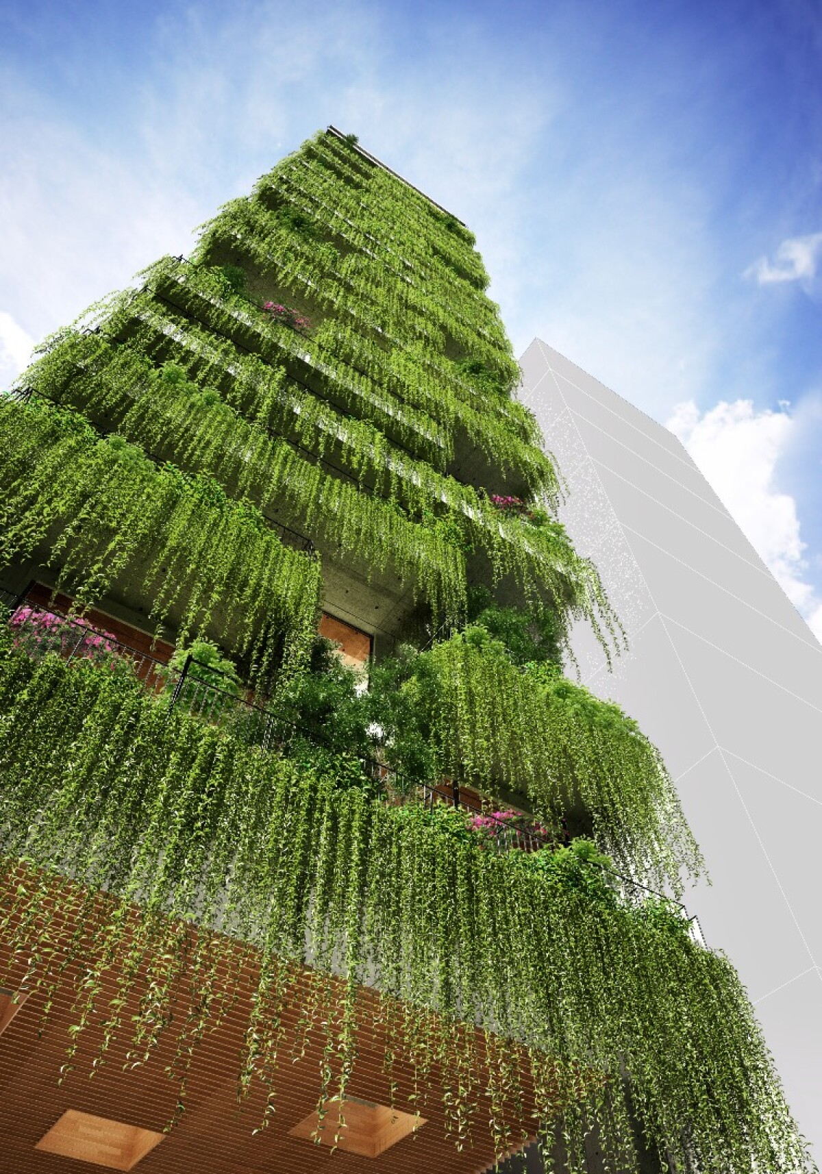Lush Greenery Covered Hotel Planted In Vietnam