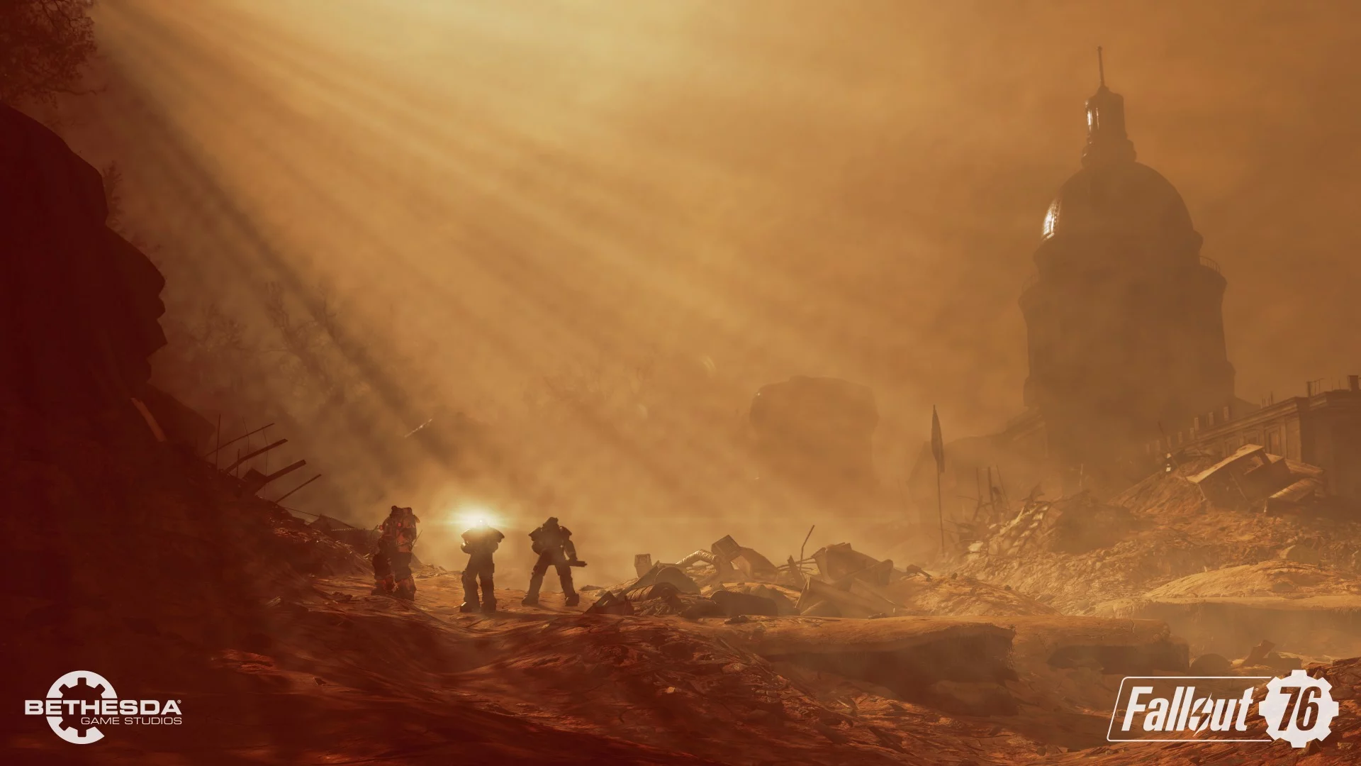 Fallout 76 is the first multiplayer game set in this retro-futuristic post-apocalypse