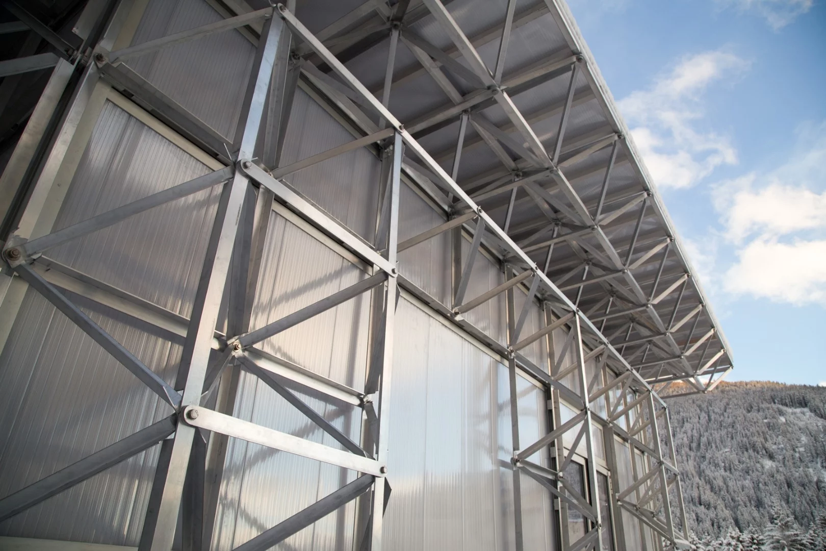 The ICEhouse structure is designed for disassembly and reconstruction