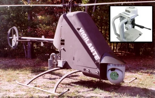 ARSS is based on the Vigilante 502 unmanned helicopter