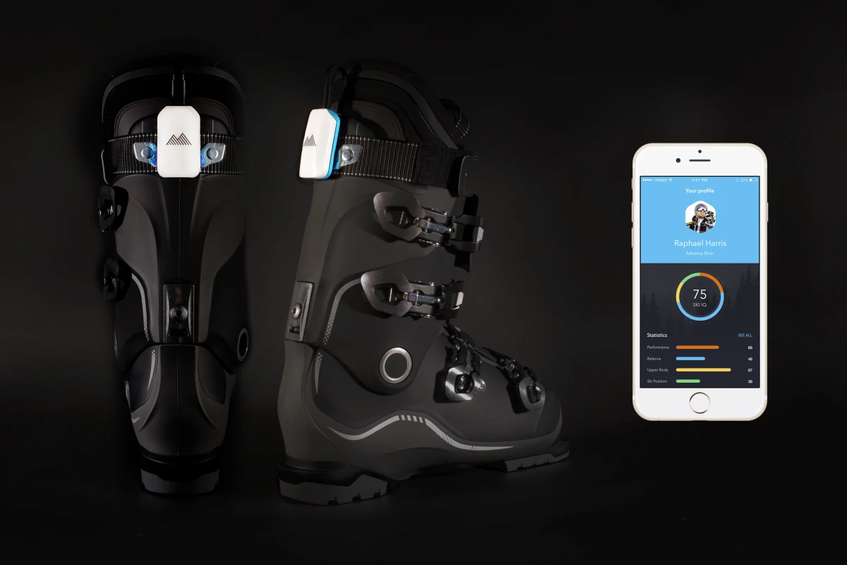 The Carv system features an external device that connects wirelessly to an iOS or Android device