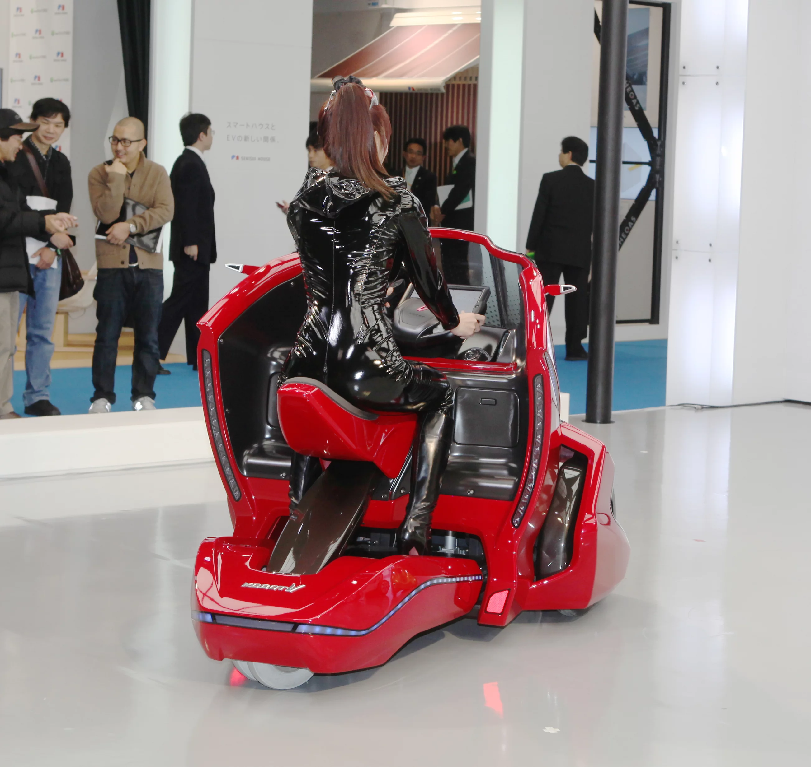 The Kobot Nu concept vehicle at the 2011 Tokyo Motor Show
