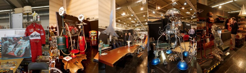 Beautiful artifacts, and not just automobilia, of every type were on display