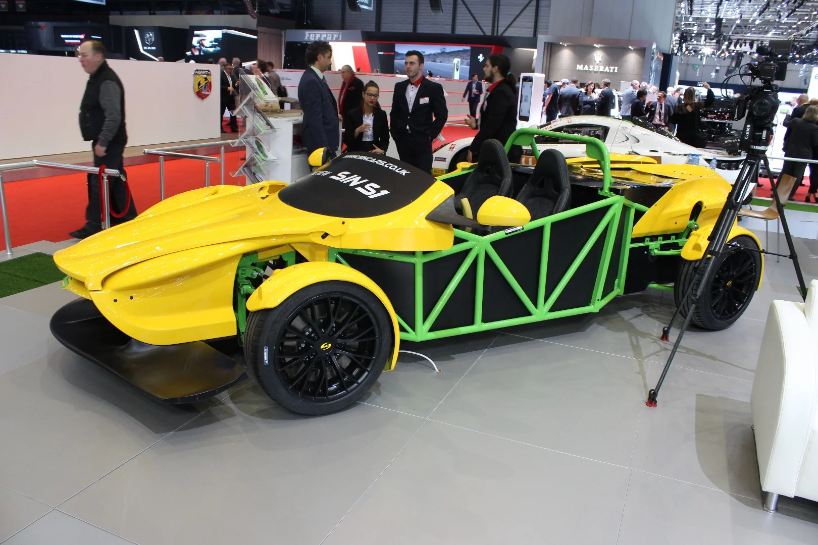 The SIN S1 can be configured as a stripped down track car and/or a proper street-legal coupe