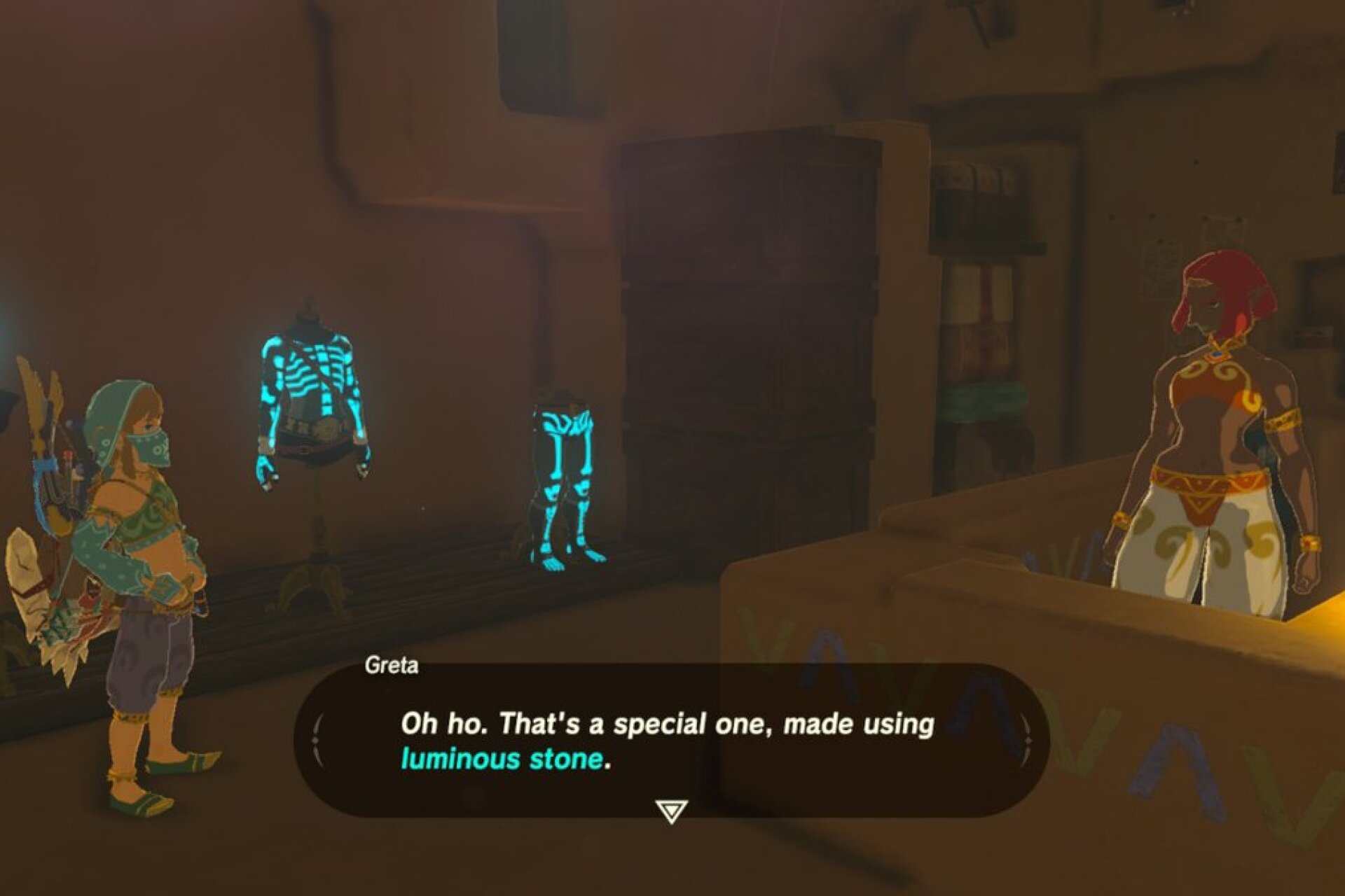 How to unlock Gerudo Town's secret store and buy Radiant gear in Breath