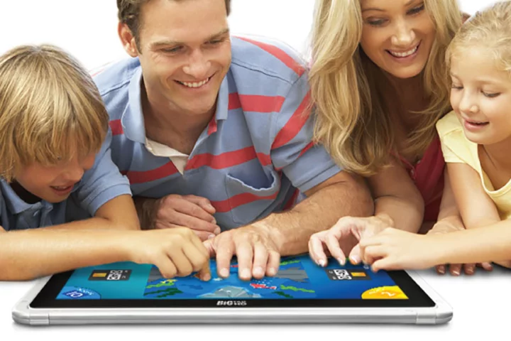 The nabi Big Tab is a huge kids' tablet that's great for multiplayer family fun