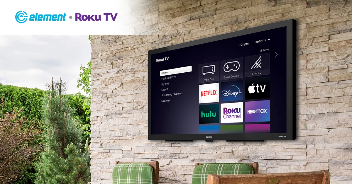 The first Roku outdoor TV features a Direct View LCD panel topped by tempered safety glass