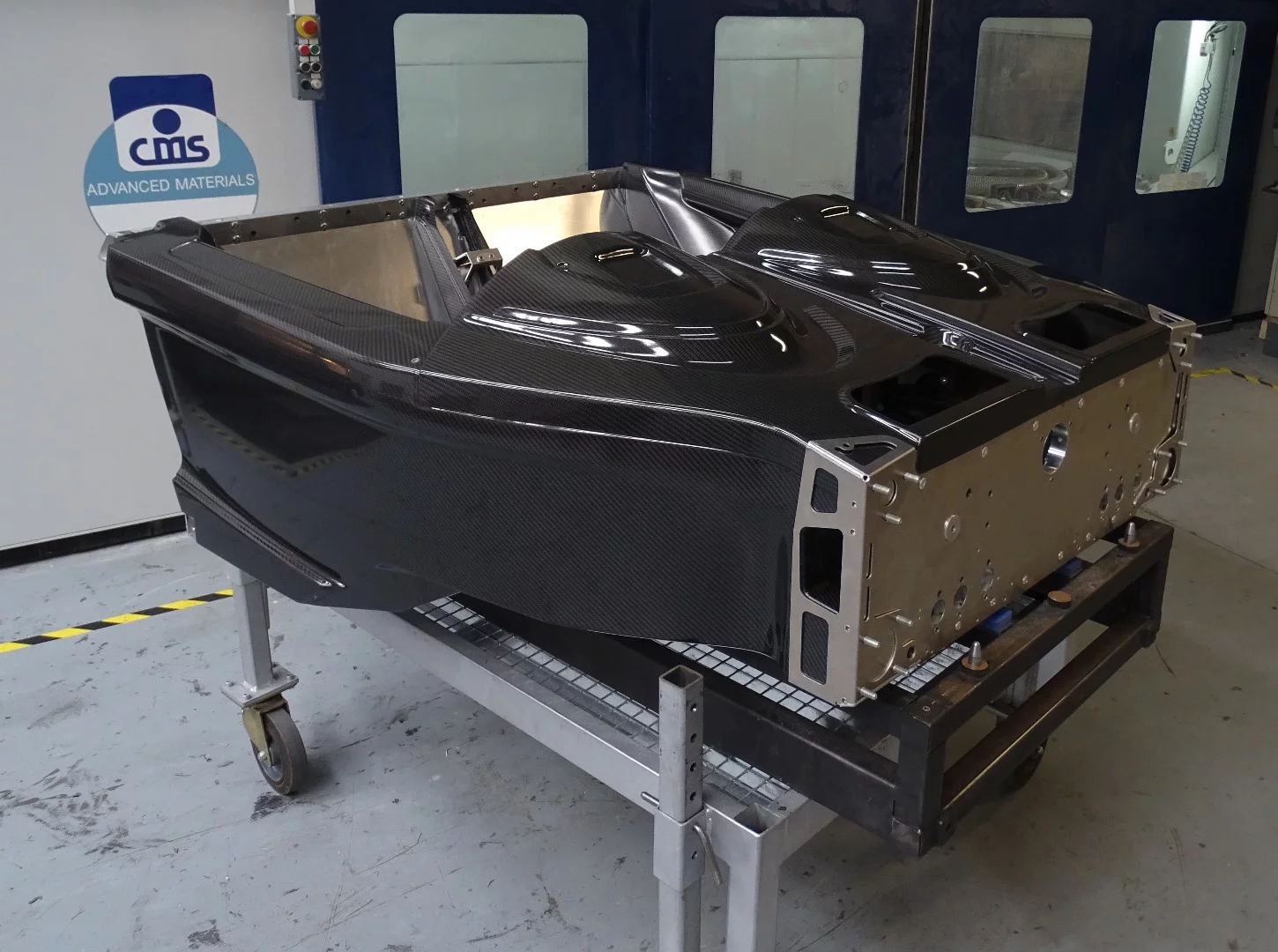 The heart of the Rp1 design is the CarbonAl tub