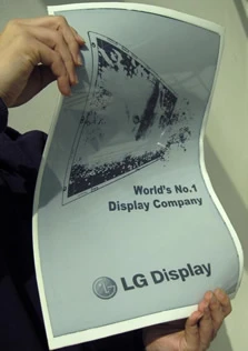 The 19-inch LG e-paper