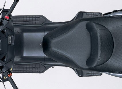 Suzuki's original Burgman, as tested, was extremely comfortable