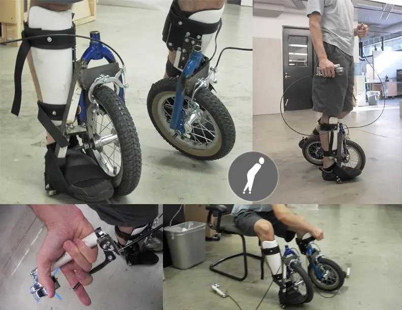 A bicycle wheel prototype