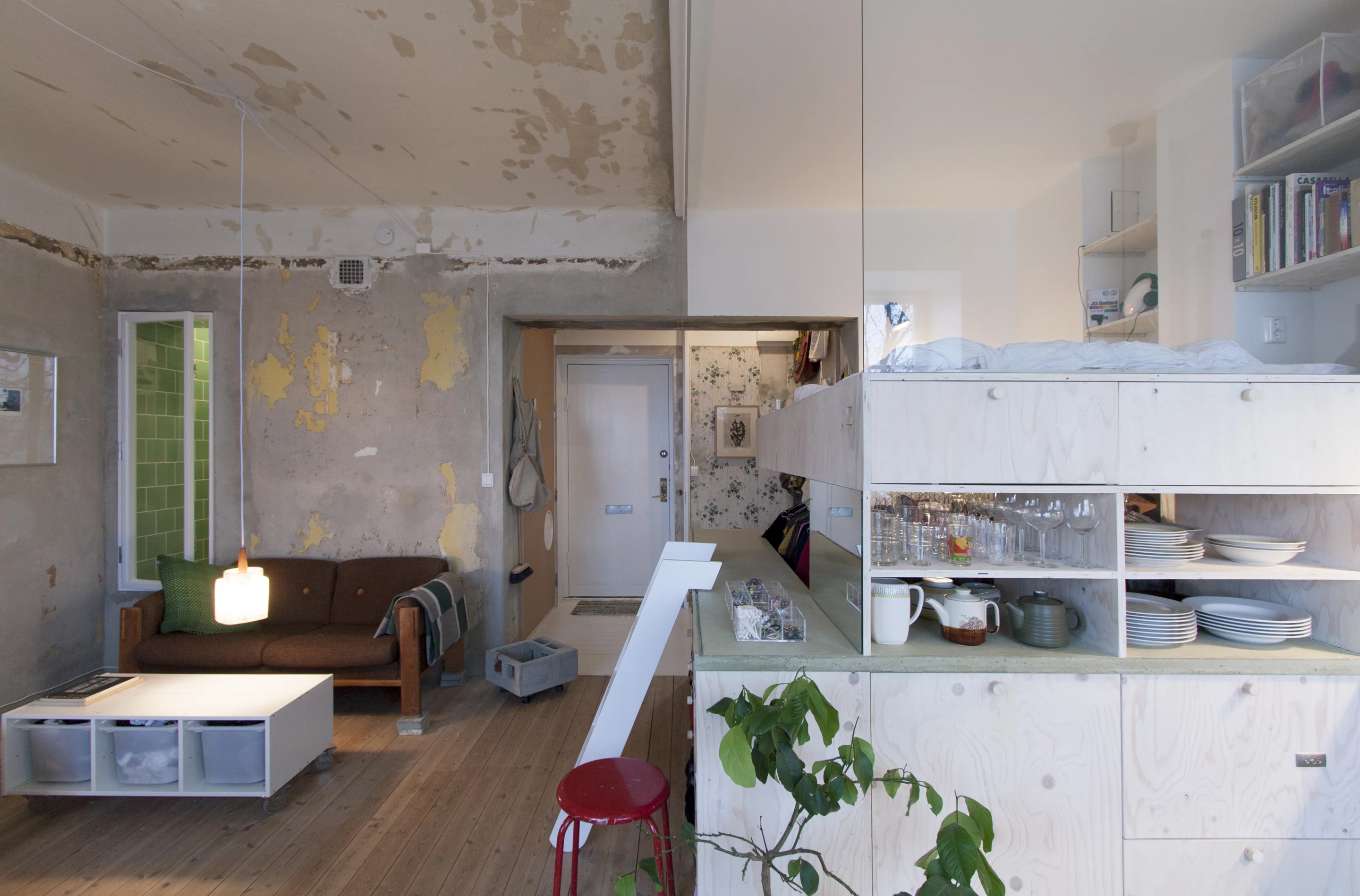 It took Matz a little under six months to complete construction of the HB6B home