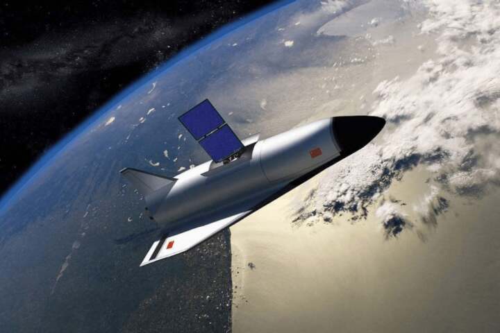 Artist's concept of China's spaceplane