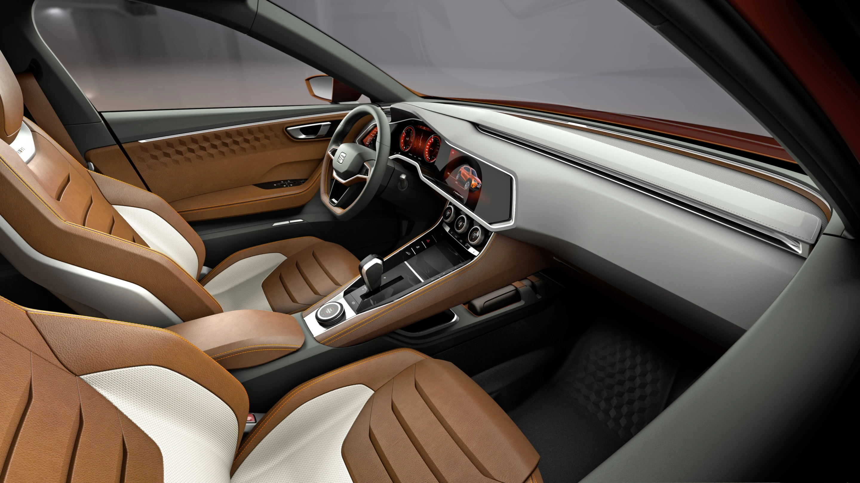 SEAT also claims the interior is finished in high-quality leather