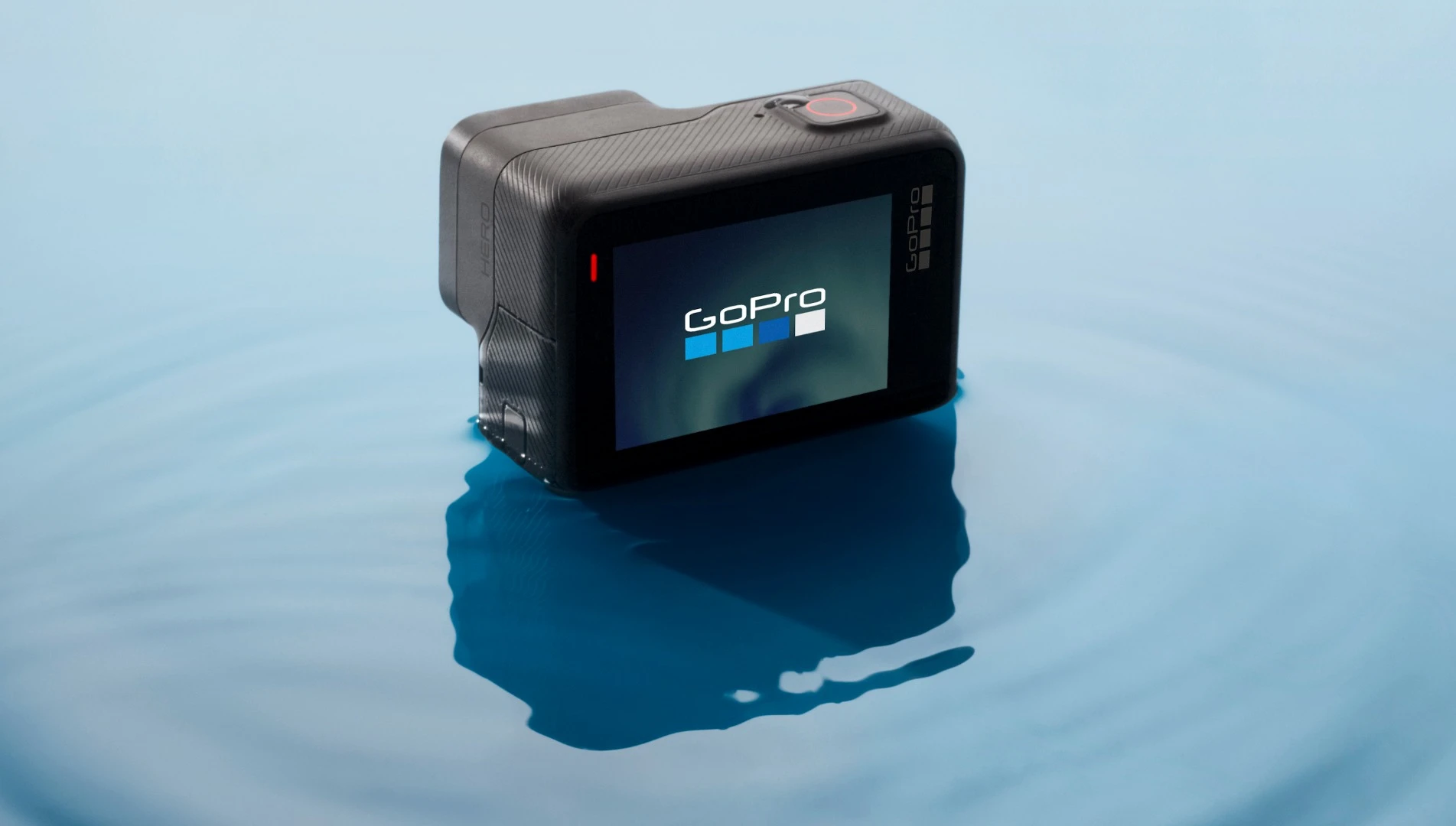The GoPro Hero is waterproof up to 30 feet