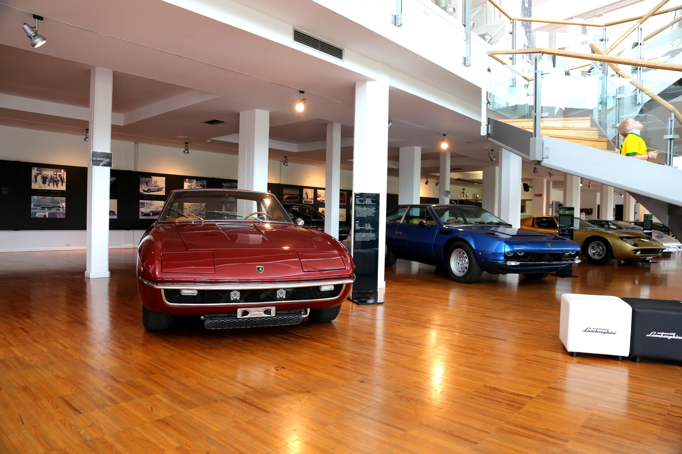 Lamborghini museum in Sant'Agata features every make and model from the marque's 51 year history (Photo: Angus MacKenzie/Gizmag.com)