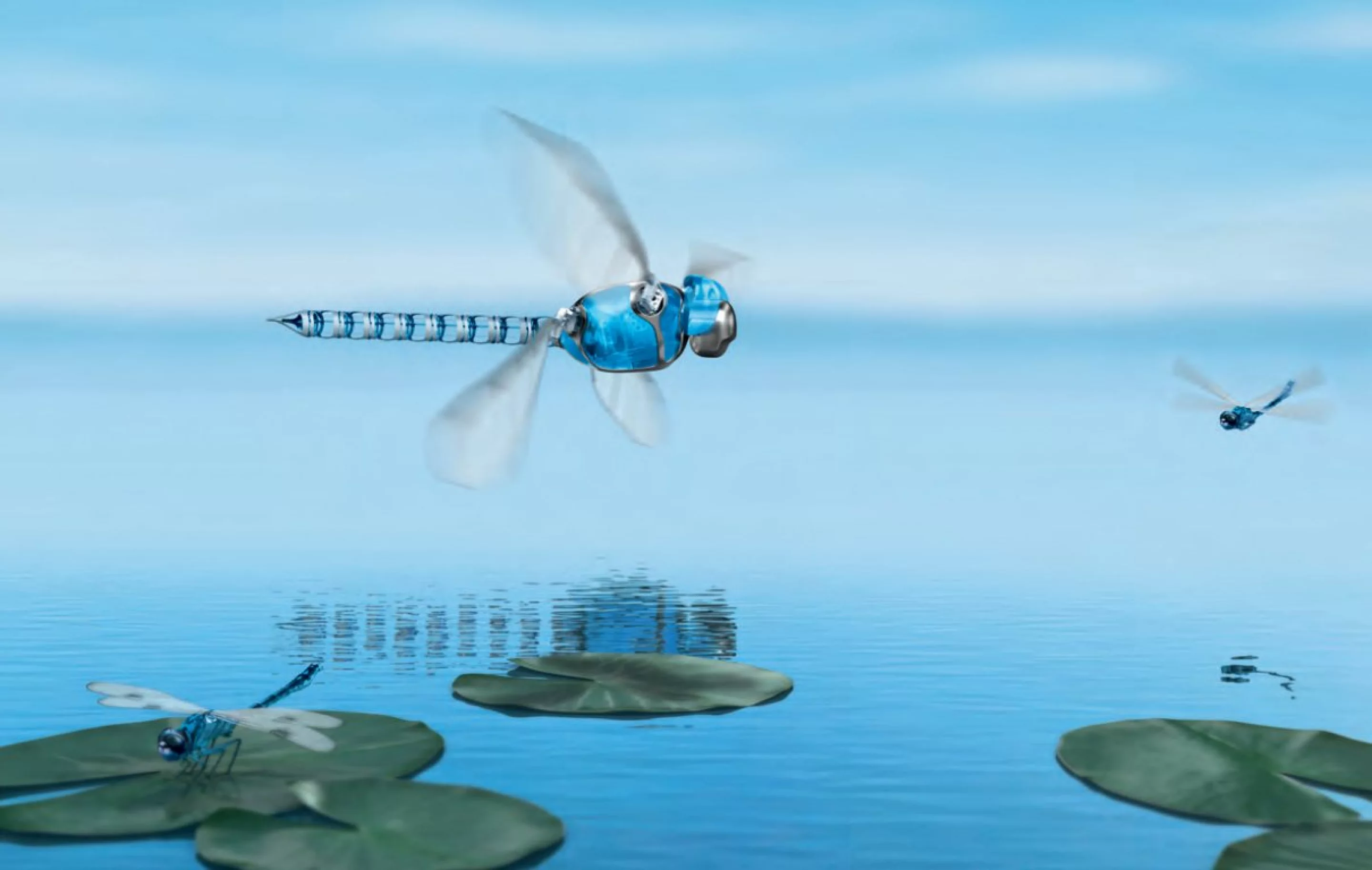 Festo demonstrates BionicOpter dragonfly robot