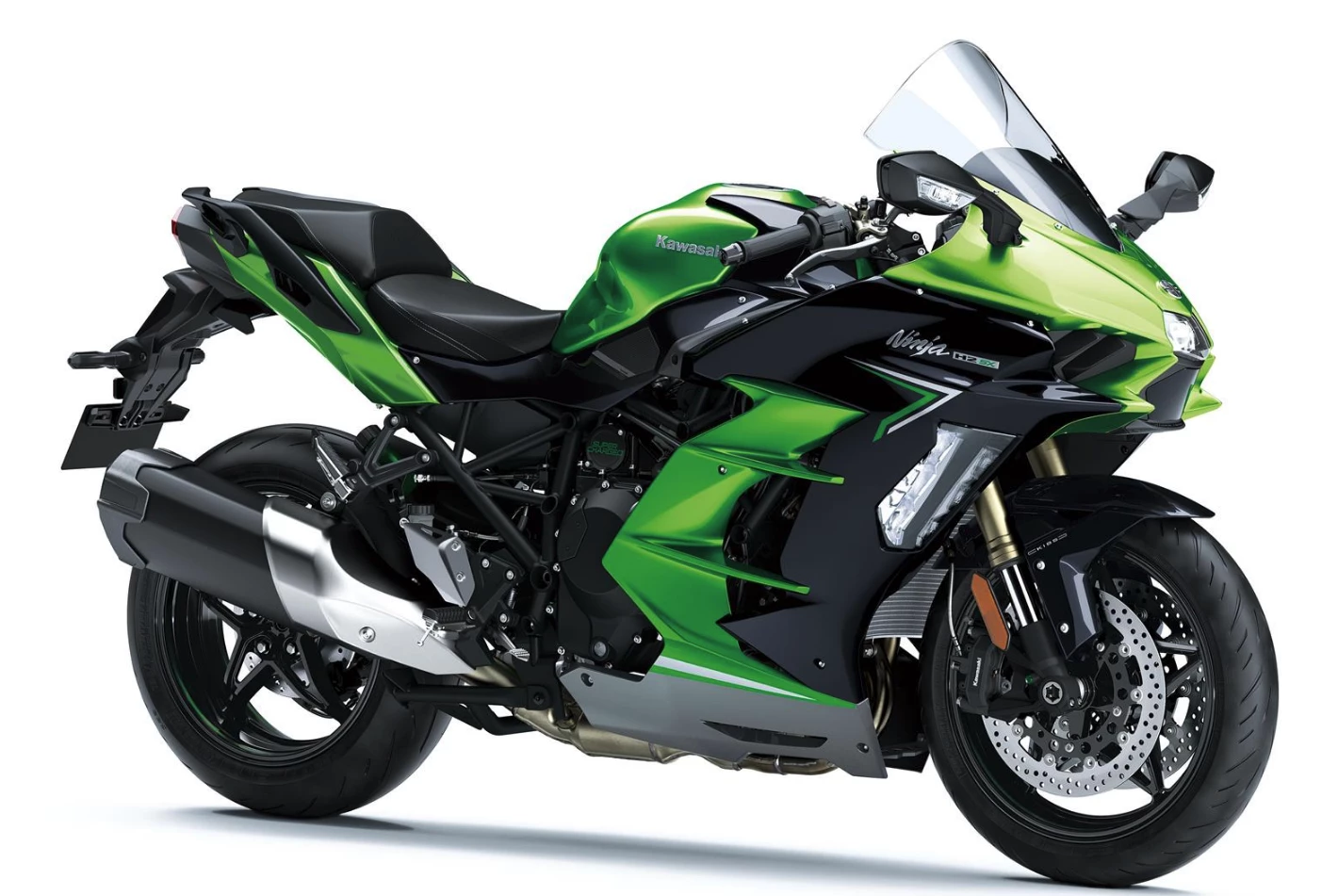Kawasaki's 2022 H2 SX supercharged sports-tourer gets a Bosch radar system