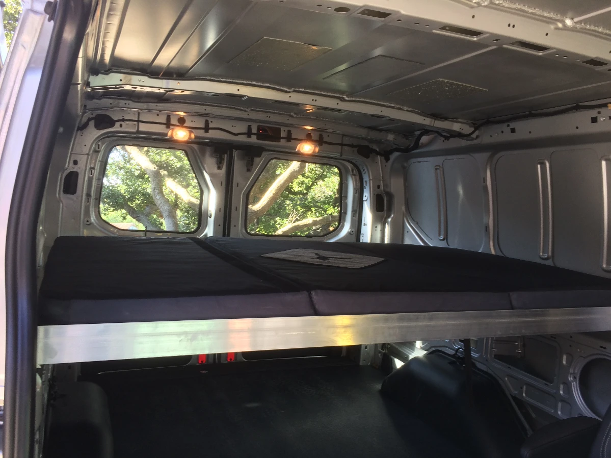 The cabin bed does not require the two side cabinets to be installed, so you can use it with or without them
