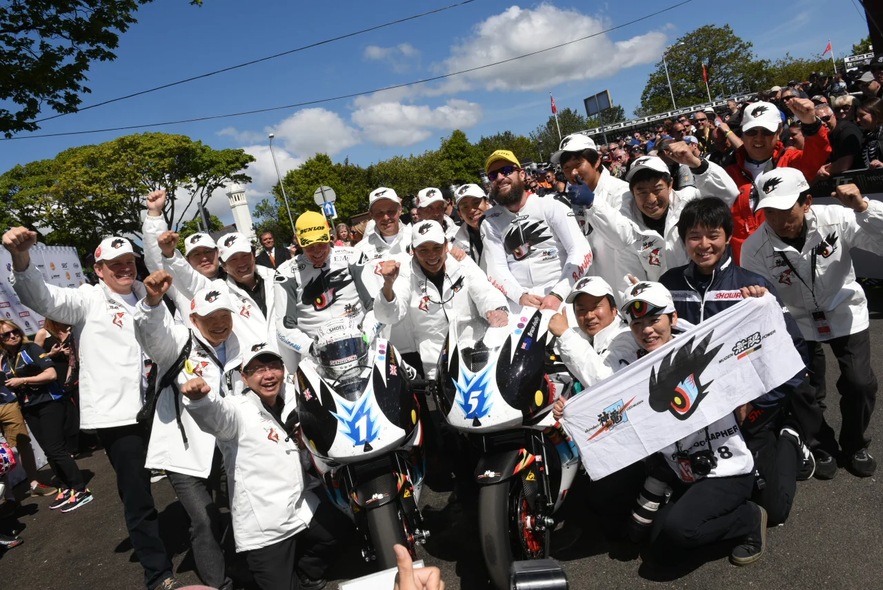 Team Mugen have every reason to celebrate, as they ruled the SES TT Zero for the second consecutive year
