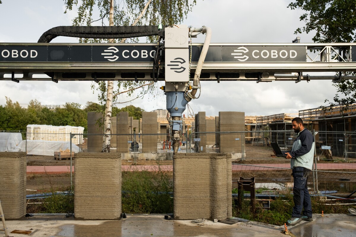 One apartment per day: Student housing gets 3D printed crazy fast