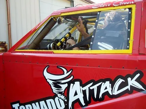 Storm chaser Steve Green has put his Tornado Attack Vehicle up for auction on eBay