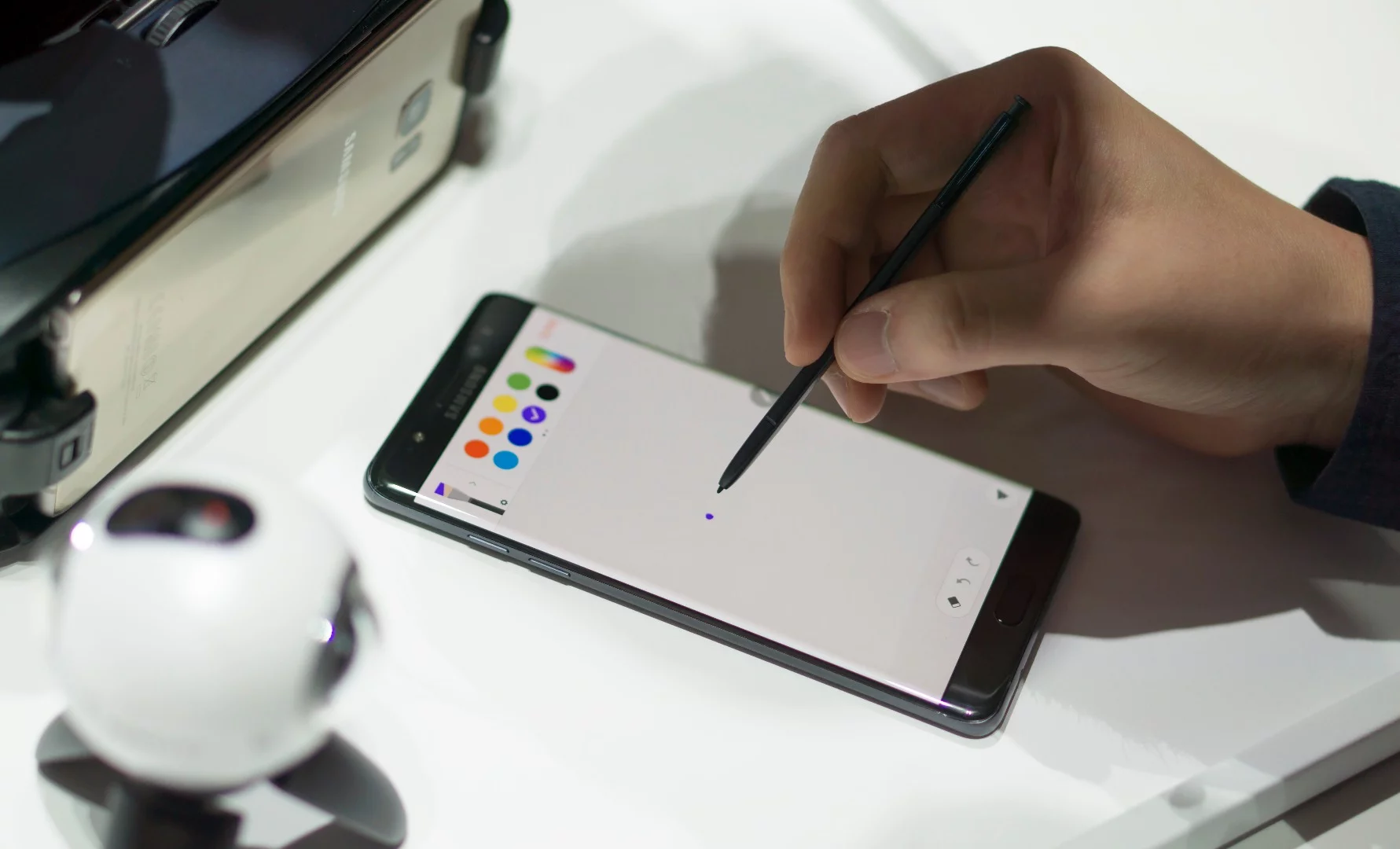 Another experiment with Samsung Notes