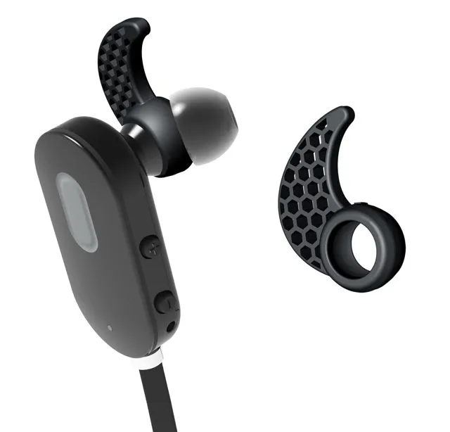 The JF3 Freedom Bluetooth Buds feature honey combed silicone ear cushions