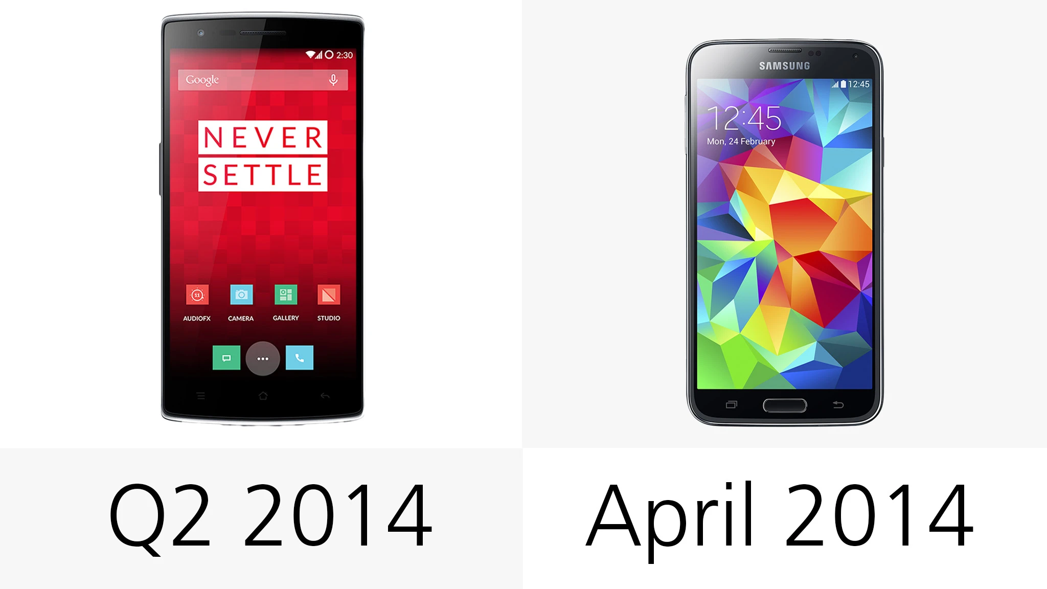 Release dates for both phones
