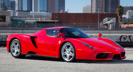 This 2003 Ferrari Enzo has an estimated price of $2,400,000 to $2,800,000