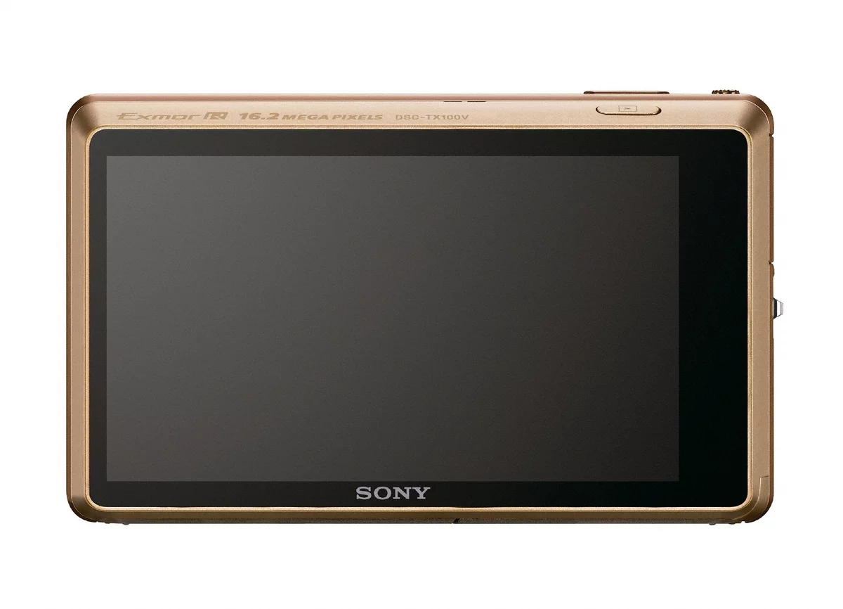 The TX100V is also the first Cyber-shot camera from Sony to offer a 3.5-inch (8.8cm) OLED touch screen offering fast and rich color contrast and deeper blacks