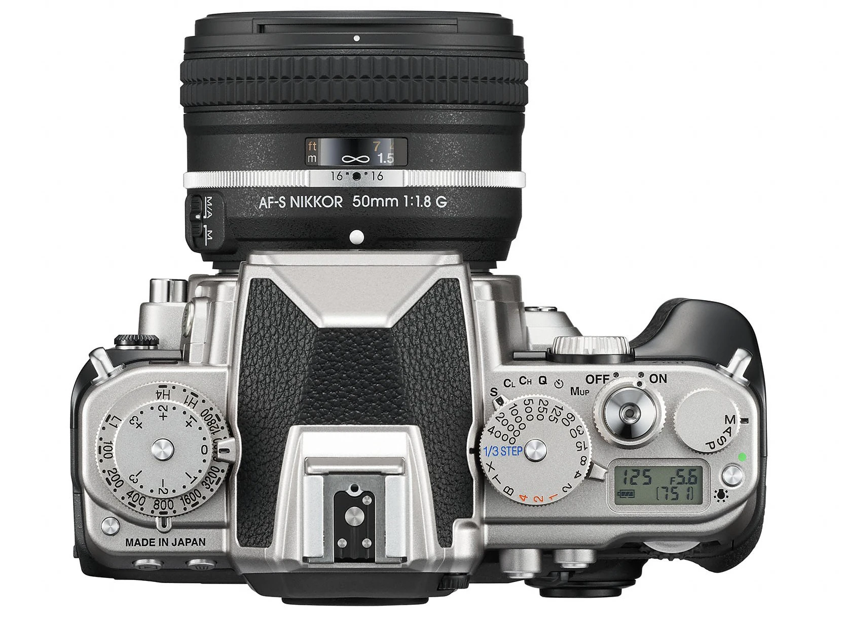 The most striking feature of the Nikon Df is undoubtedly its abundance of mechanical dial-based manual controls